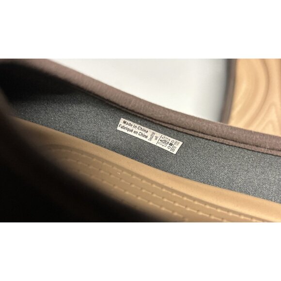 Crocs Color Lite Ballet Flats Womens Size 8 Espresso Brown Slip On - Picture 10 of 10